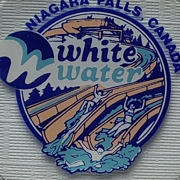 Niagara Falls Canada White Water Theme Park Ashtray - Picture 3 of 3